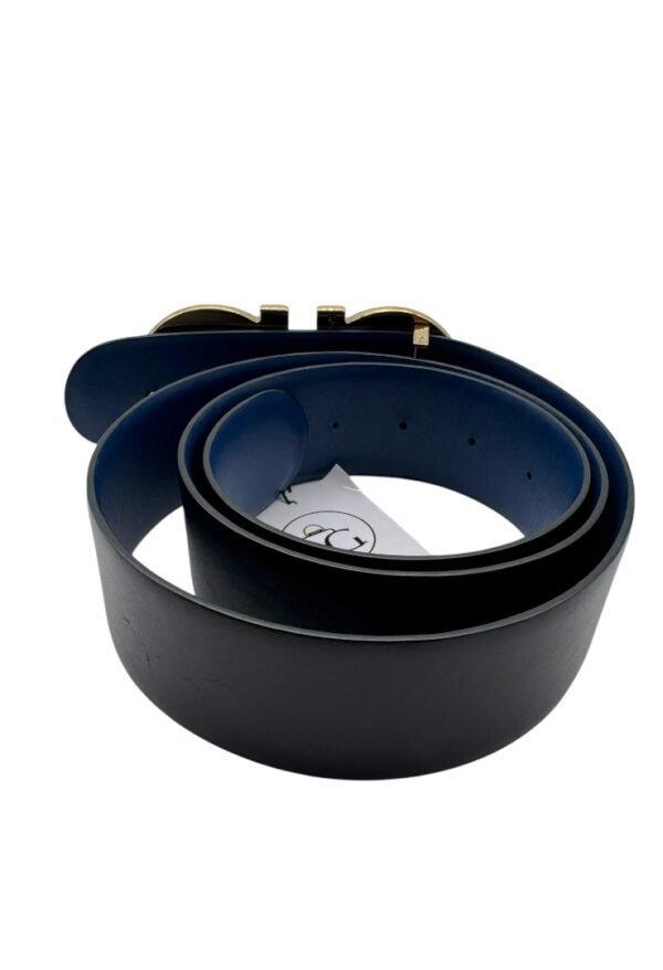 FERRAGAMO  - DAISY PHYTON BELT - Image 6